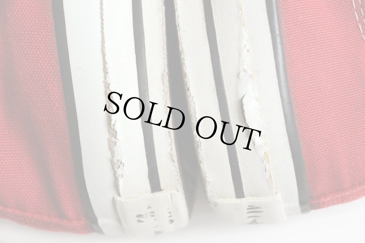 画像8: 80s USA製 CONVERSEコンバース ALL STARオールスター Low 当て布 赤 8 (8)