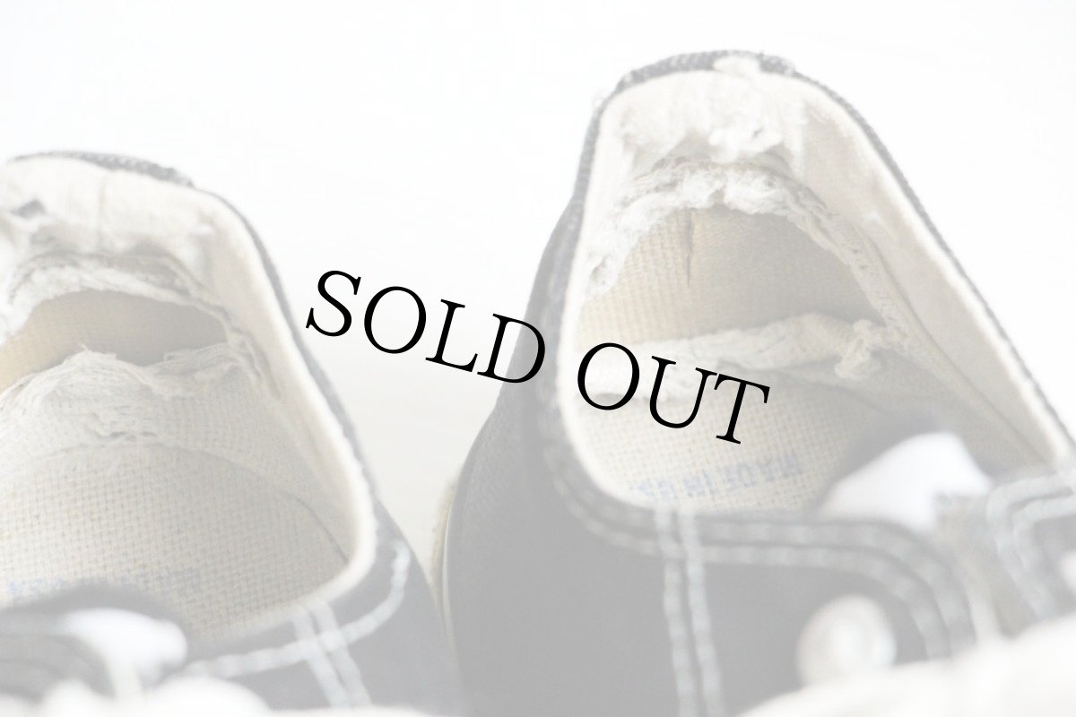 画像6: 90s USA製 CONVERSEコンバース ALL STARオールスター Low 黒 6.5 (6)