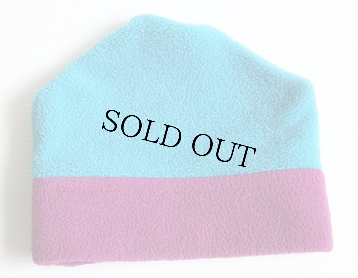 画像2: 80s USA製 patagoniaパタゴニア ツートン アルパインハット ライトブルー×パープル M (2)