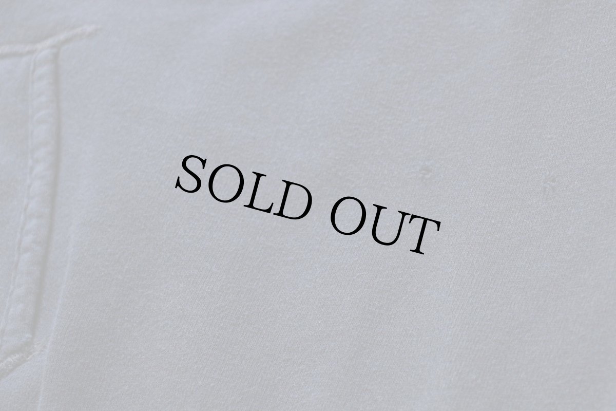 画像5: 60s UNKNOWN 無地 コットン スウェットパーカー 紺 (5)