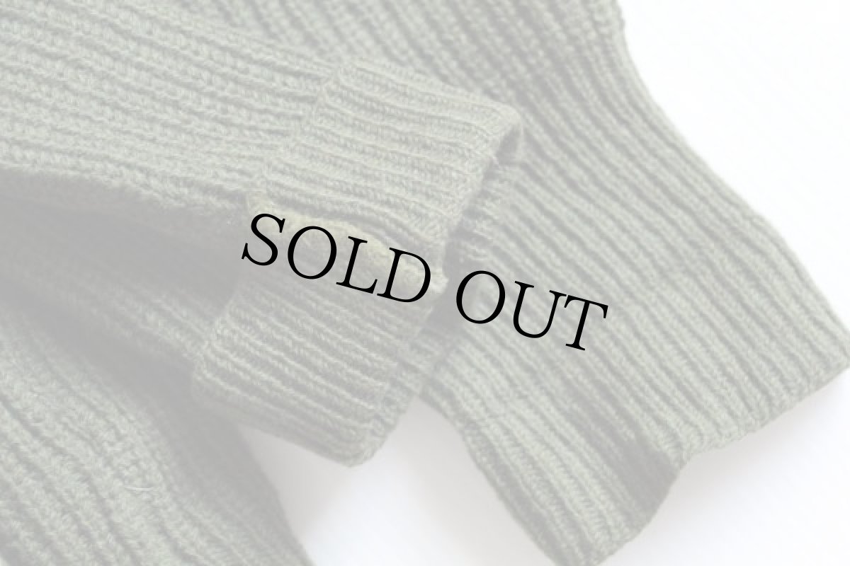 画像6: 50s BINGHAMTON ショールカラー ウールニット カーディガン (6)