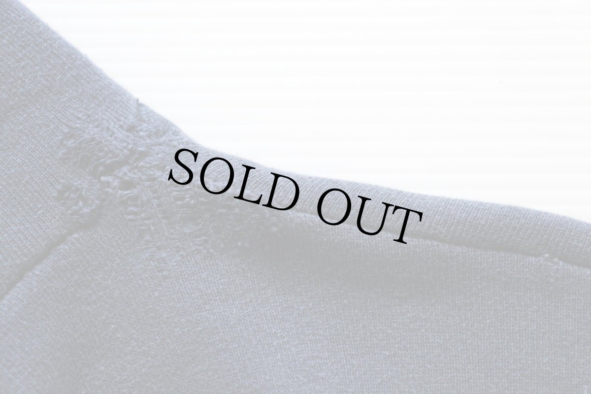 画像4: 60s UNKNOWN 無地 コットン スウェットパーカー 紺 (4)