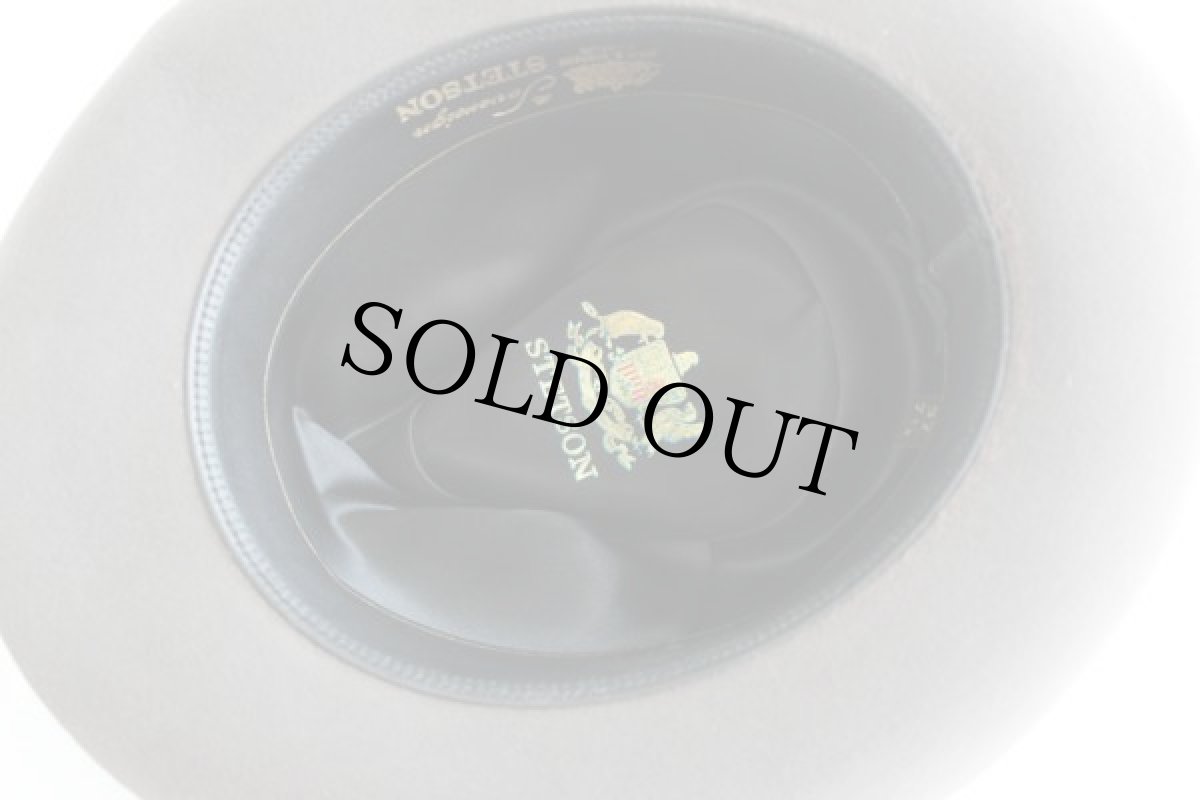 画像5: STETSONステットソン フェルト フェドラハット グレー 7 1/8 (5)