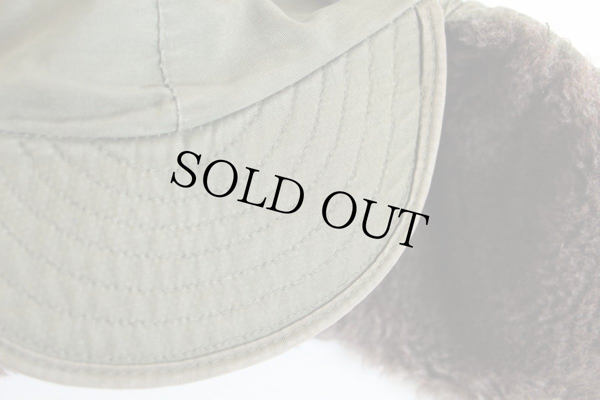 画像6: 50s 米軍 U.S.ARMY MQ-1 M-51 アルパカ パイルキャップ オリーブドラブ 7 1/4 (6)