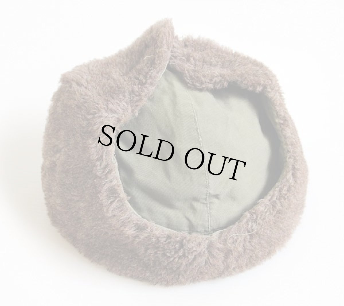 画像3: 50s 米軍 U.S.ARMY MQ-1 M-51 アルパカ パイルキャップ オリーブドラブ 7 1/4 (3)