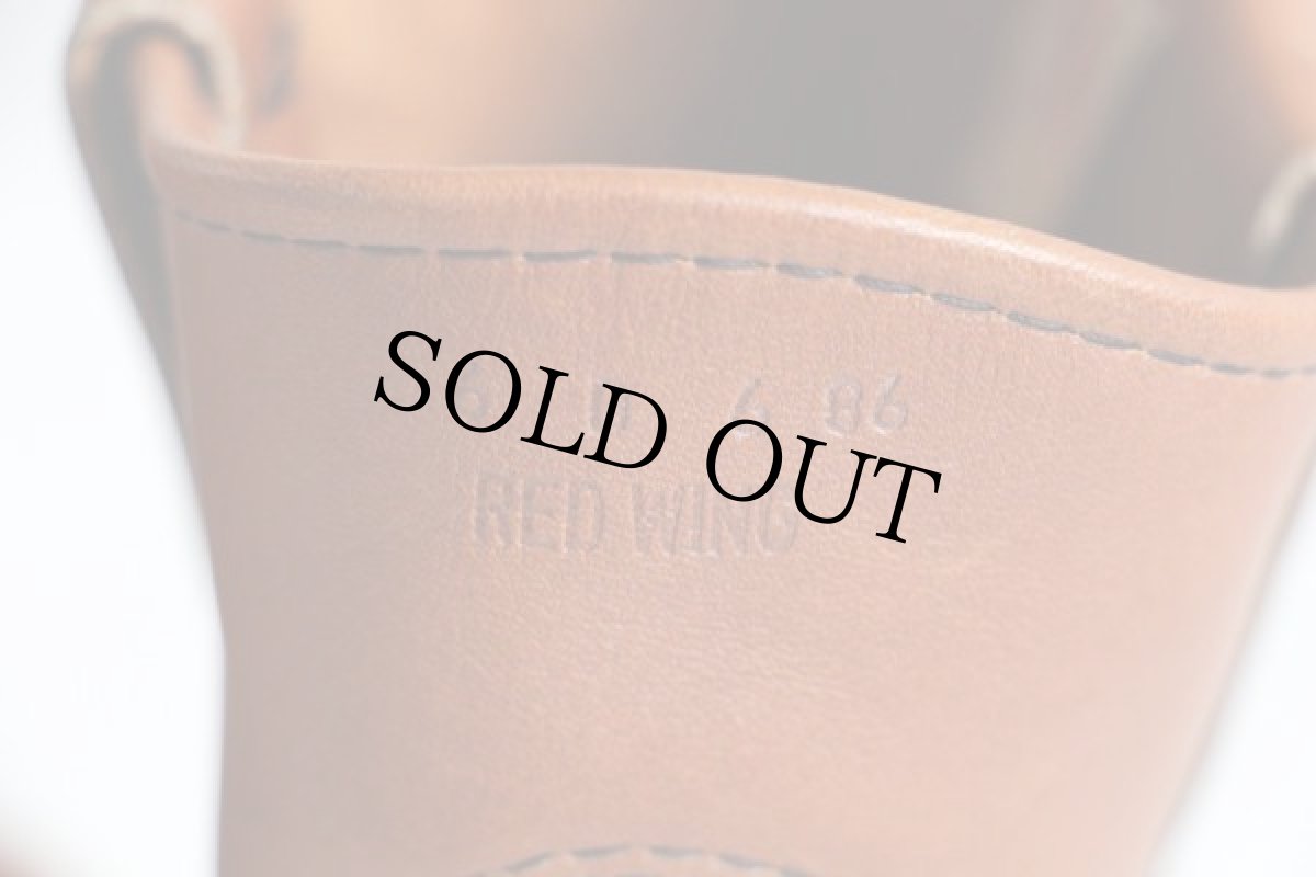 画像6: 80s USA製 REDWINGレッドウイング ペコスブーツ 茶 6D (6)