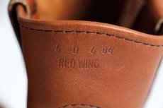 画像6: 80s USA製 REDWINGレッドウイング ペコスブーツ 茶 6D (6)