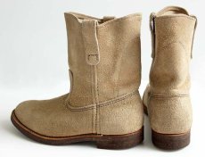 画像2: 80s USA製 REDWINGレッドウイング 1188 スエード ペコスブーツ ラフアウト 7E (2)