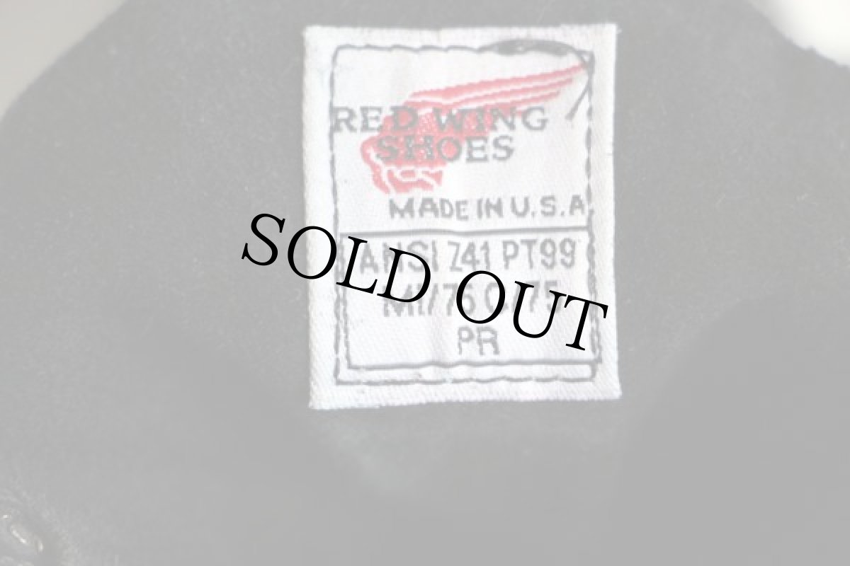 画像5: USA製 REDWINGレッドウイング 4473 PT99 スチールトゥ ファイヤーマンブーツ 黒 9D (5)