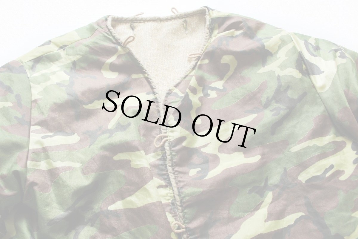 画像3: 50s 米軍 U.S.ARMY M-51 フィールドジャケット ウールパイル ライナー 迷彩 カスタム (3)