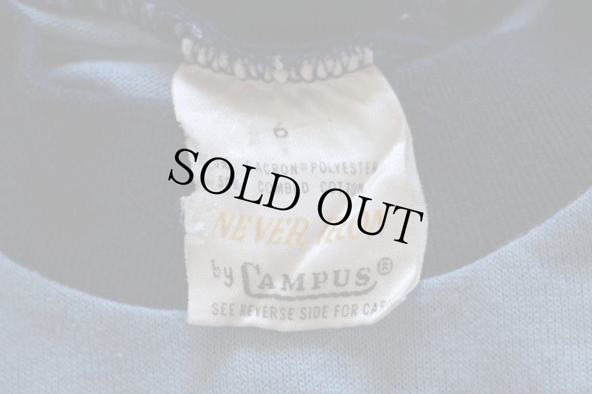 画像3: 70s USA製 CAMPUS レーシング 騙し絵 長袖Tシャツ キッズ6 (3)