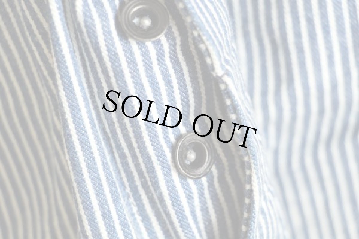 画像5: 70s BIGMACビッグマック ヒッコリー ストライプ オーバーオール (5)