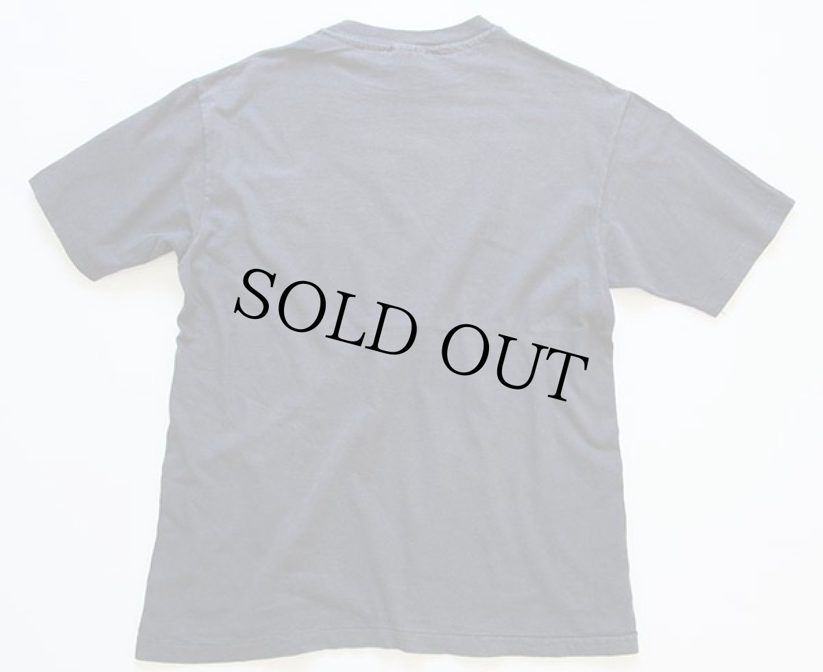 画像2: 80s USA製 Hanes スーツ 騙し絵 コットンTシャツ 炭黒 L (2)