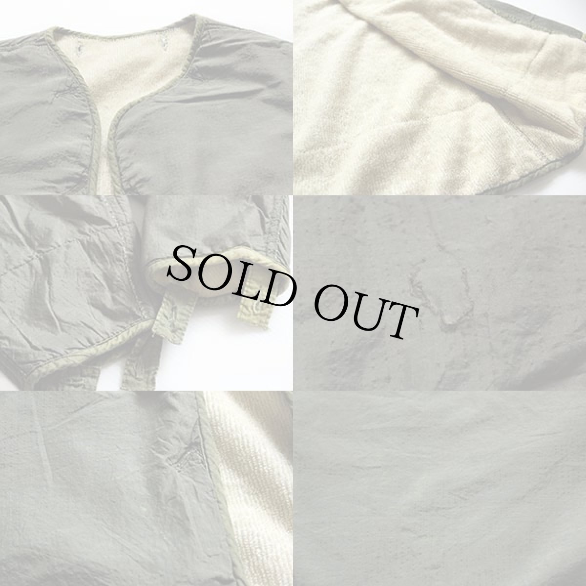 画像3: 50s 米軍 U.S.ARMY M-51 フィールドジャケット ウールパイル ライナー (3)