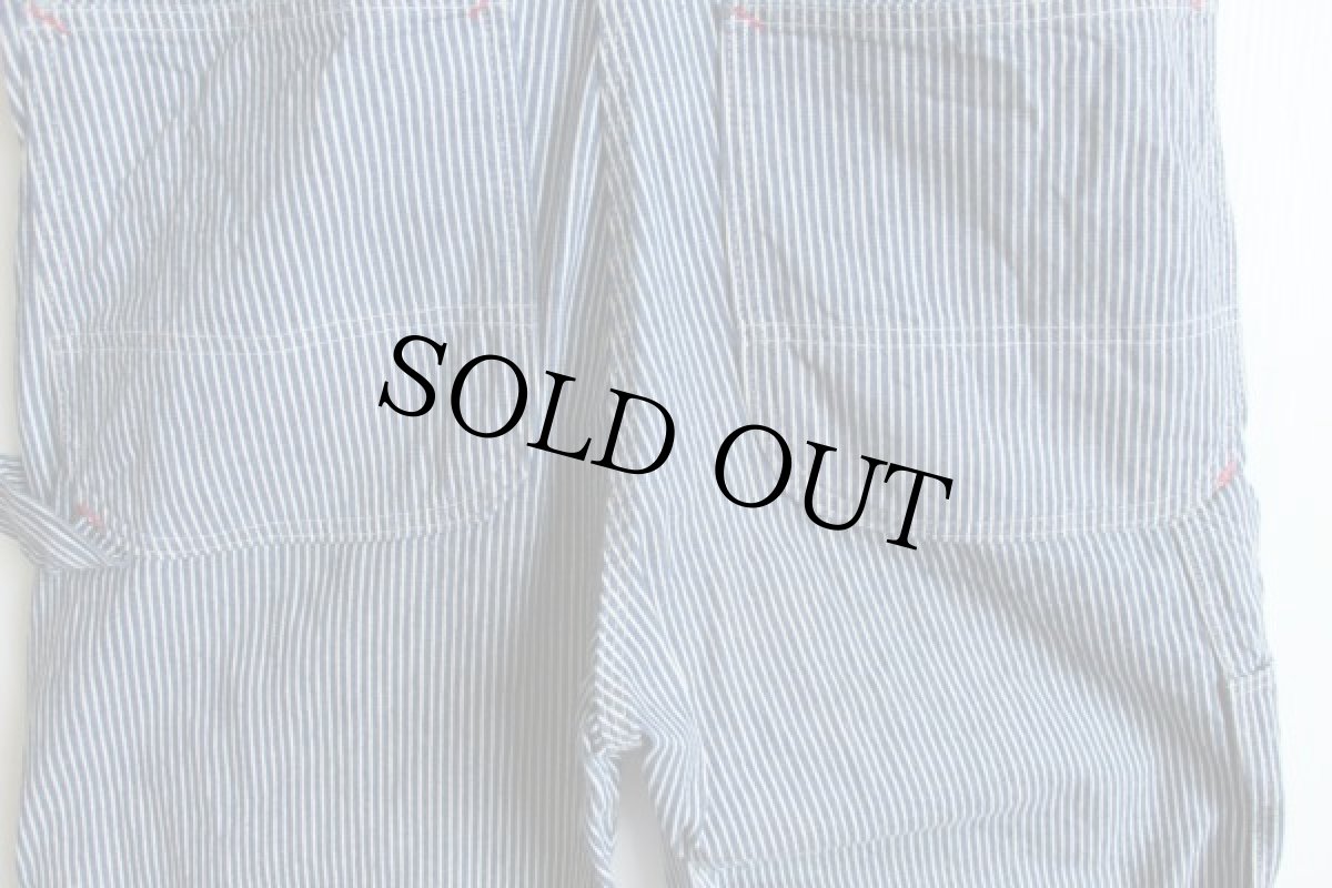 画像6: 70s BIGMACビッグマック ヒッコリー ストライプ オーバーオール (6)