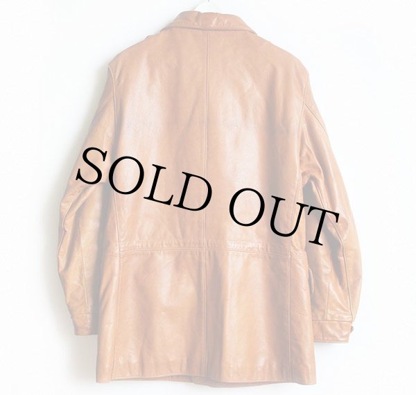 70s USA製 ROME M-65タイプ レザーコート 茶 42 - Sixpacjoe Web