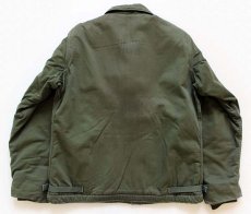 画像2: 60s 米軍 U.S.NAVY A-2 デッキジャケット M (2)