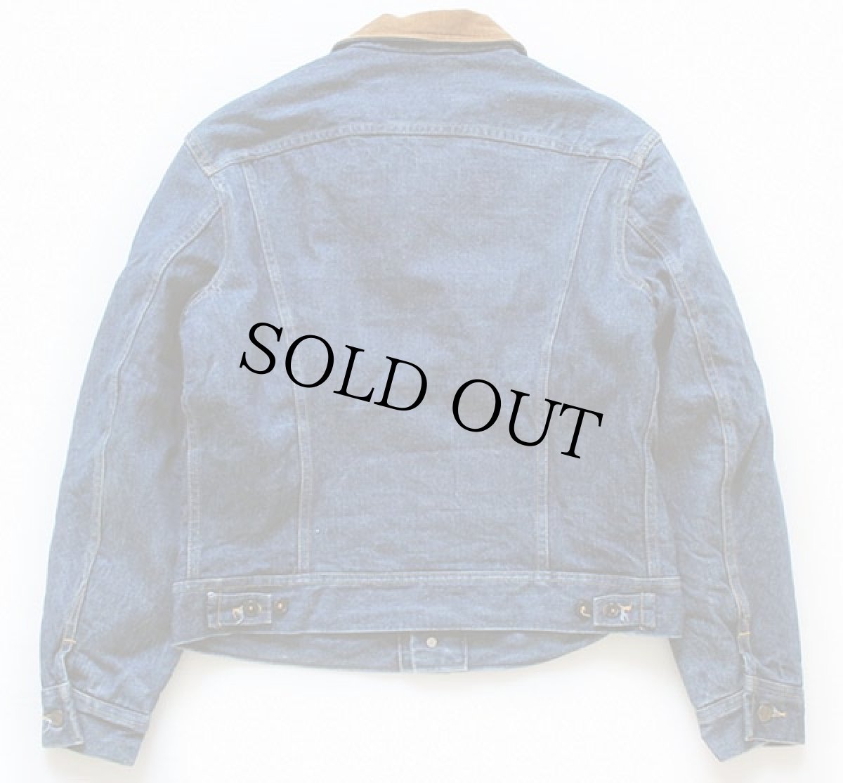 画像2: 80s USA製 Leeリー STORM RIDERストームライダー 220LJ ブランケットライナー デニムジャケット (2)