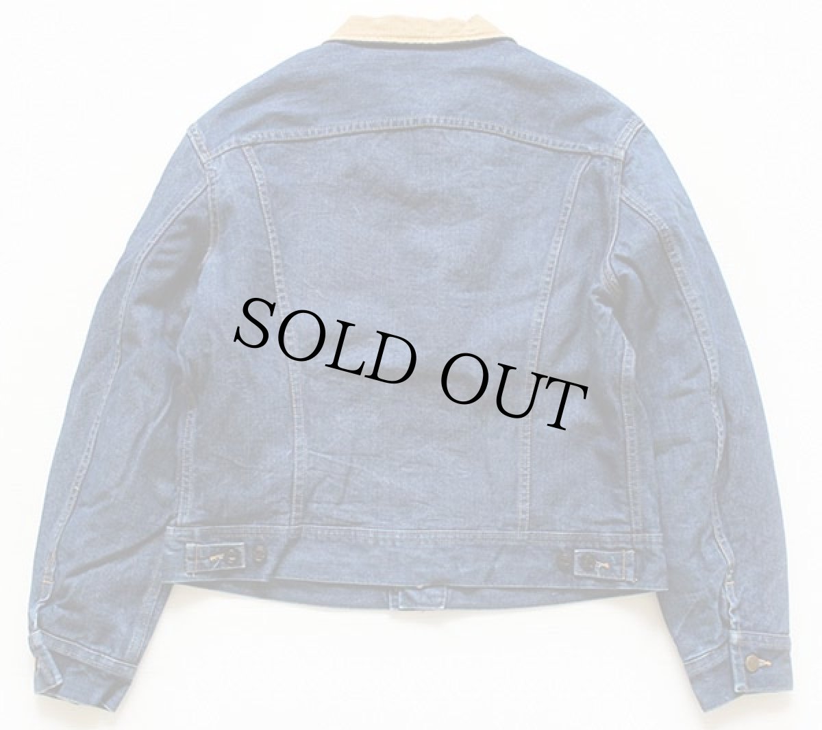 画像2: 80s USA製 Leeリー STORM RIDERストームライダー 220LJ ブランケットライナー デニムジャケット (2)