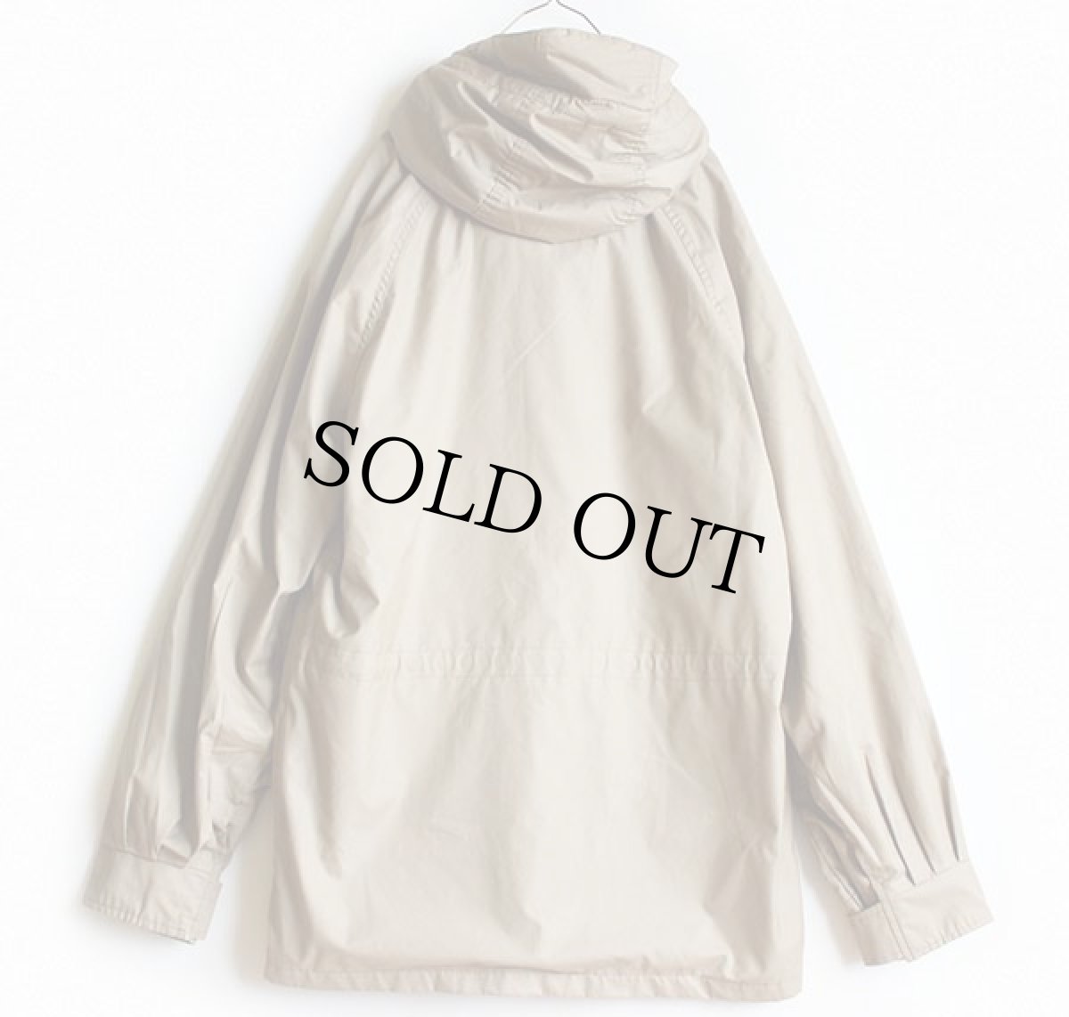 画像2: 80s USA製 EddieBauerエディーバウアー ウールライナー マウンテンパーカー タン S (2)