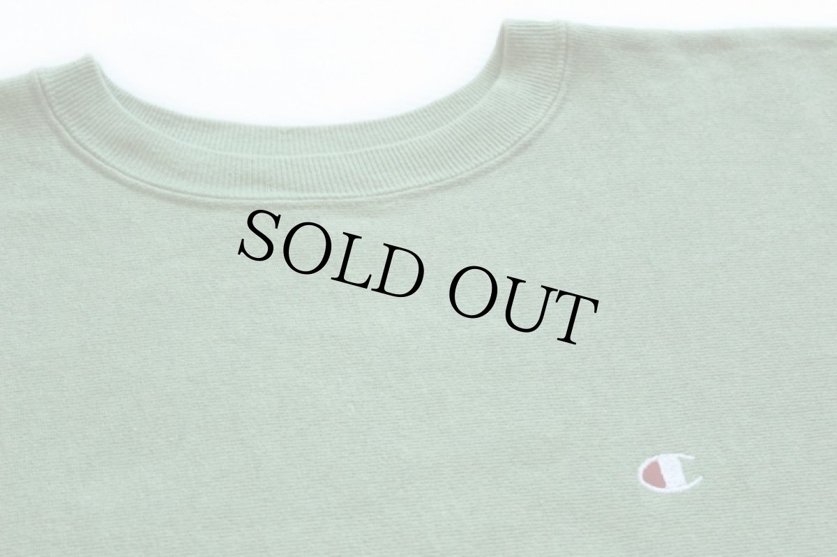 画像2: 90s USA製 Championチャンピオン リバースウィーブ スウェット 黄緑 M (2)