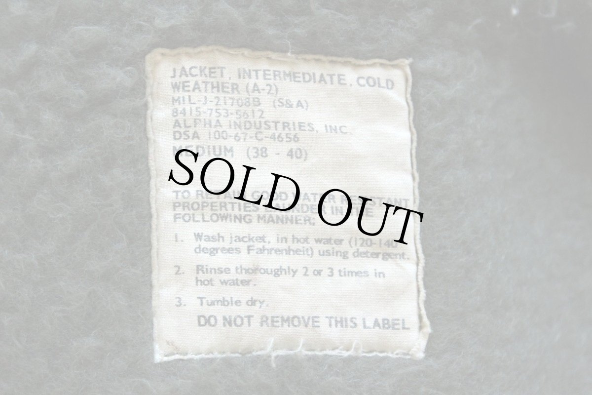 画像5: 60s 米軍 U.S.NAVY A-2 デッキジャケット M (5)