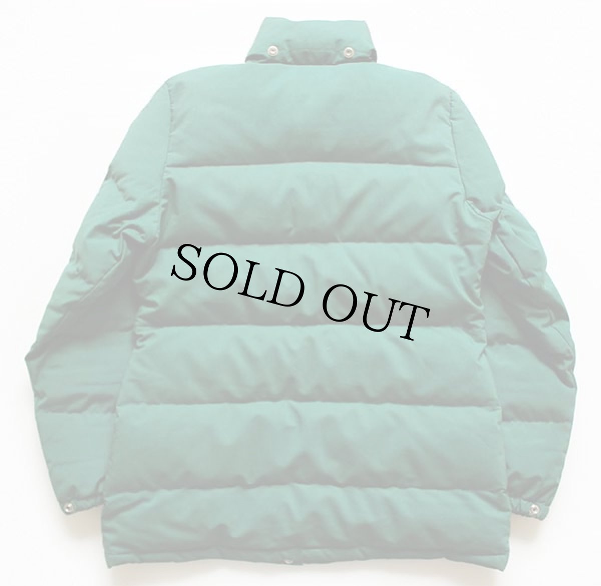 画像2: 70s USA製 REI coop ダウンジャケット 緑 W-M (2)