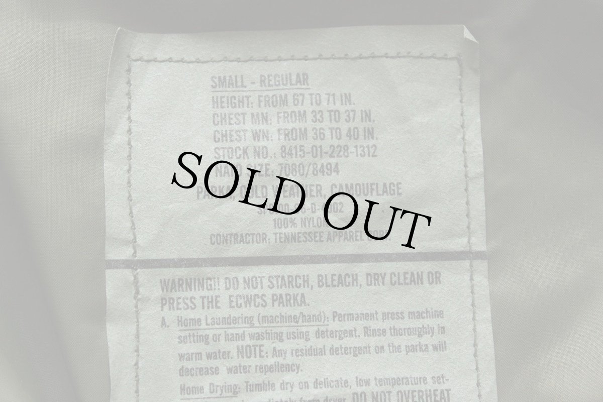 画像4: 90s 米軍 U.S.ARMY ECWCS GEN1 ウッドランドカモ GORE-TEXゴアテックスパーカー S-R (4)