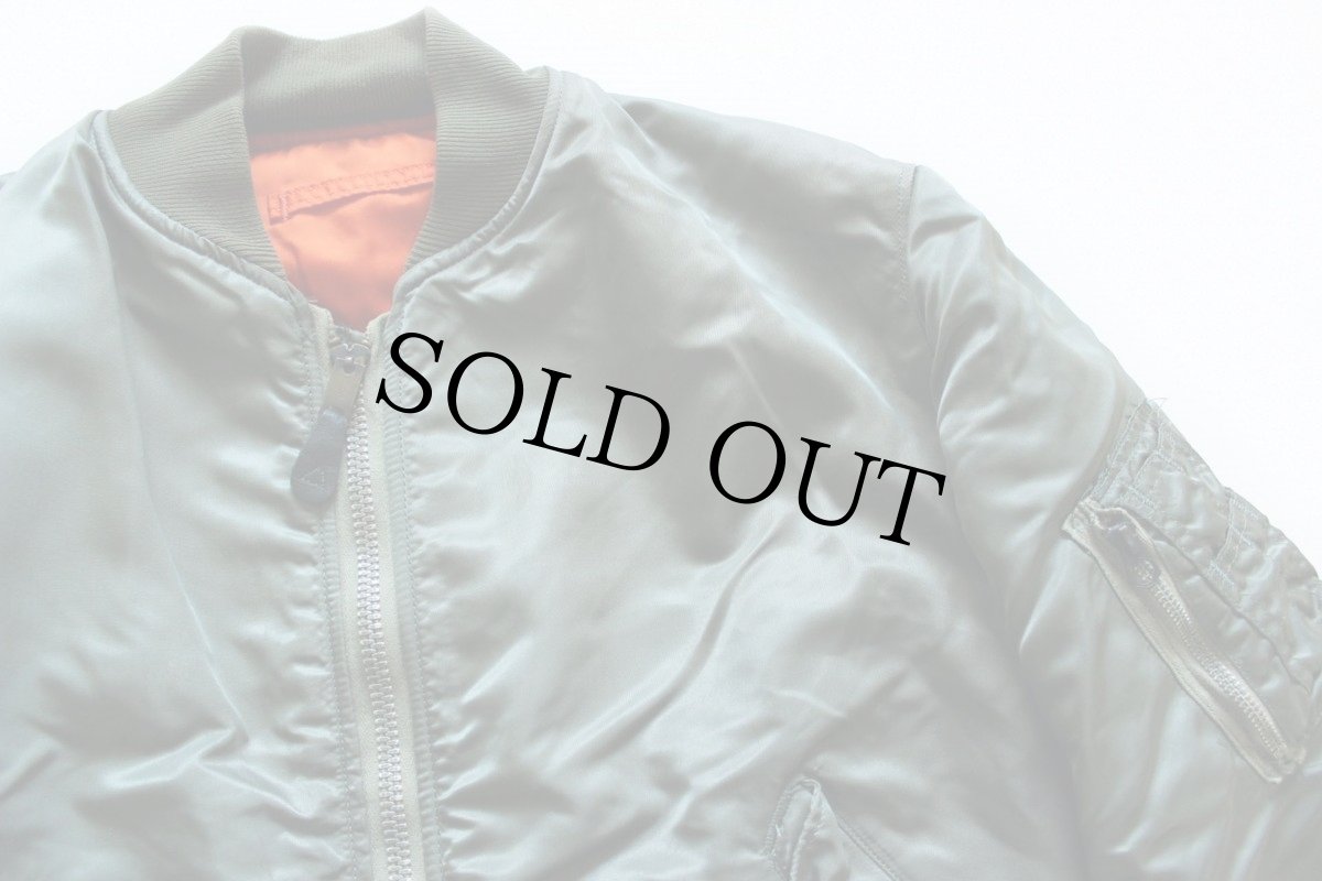 画像3: 70s 米軍 USAF MA-1 8279E フライトジャケット L★ALPHAアルファ (3)