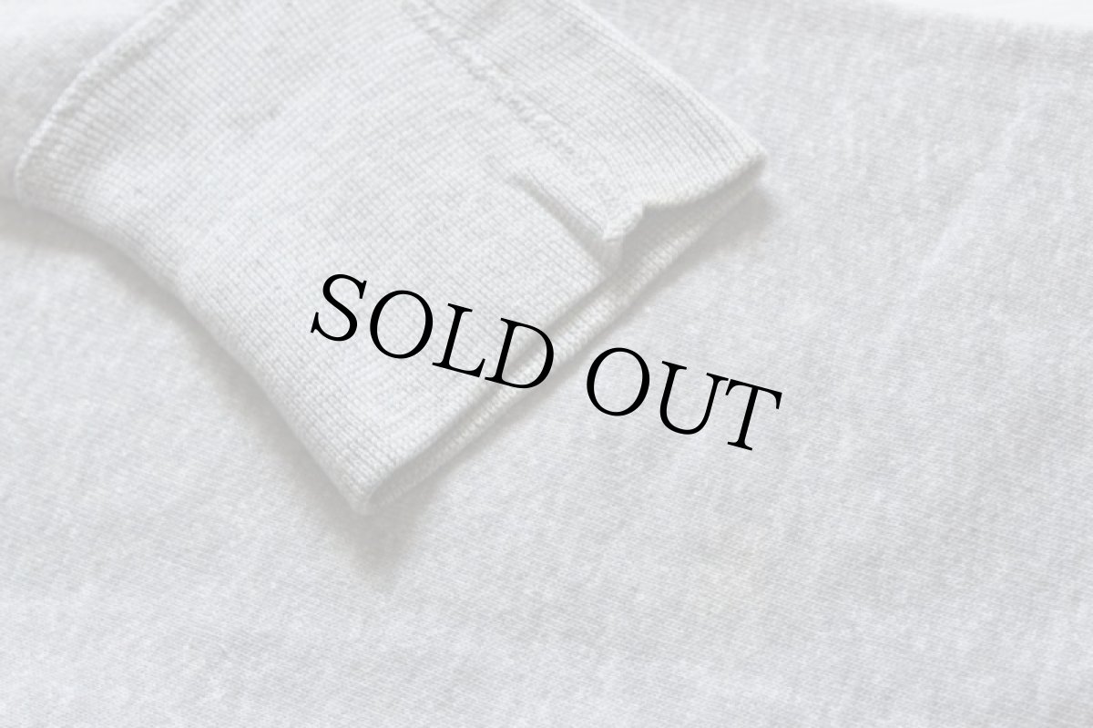 画像6: 50s UNKNOWN 無地 スウェットパーカー 杢グレー (6)