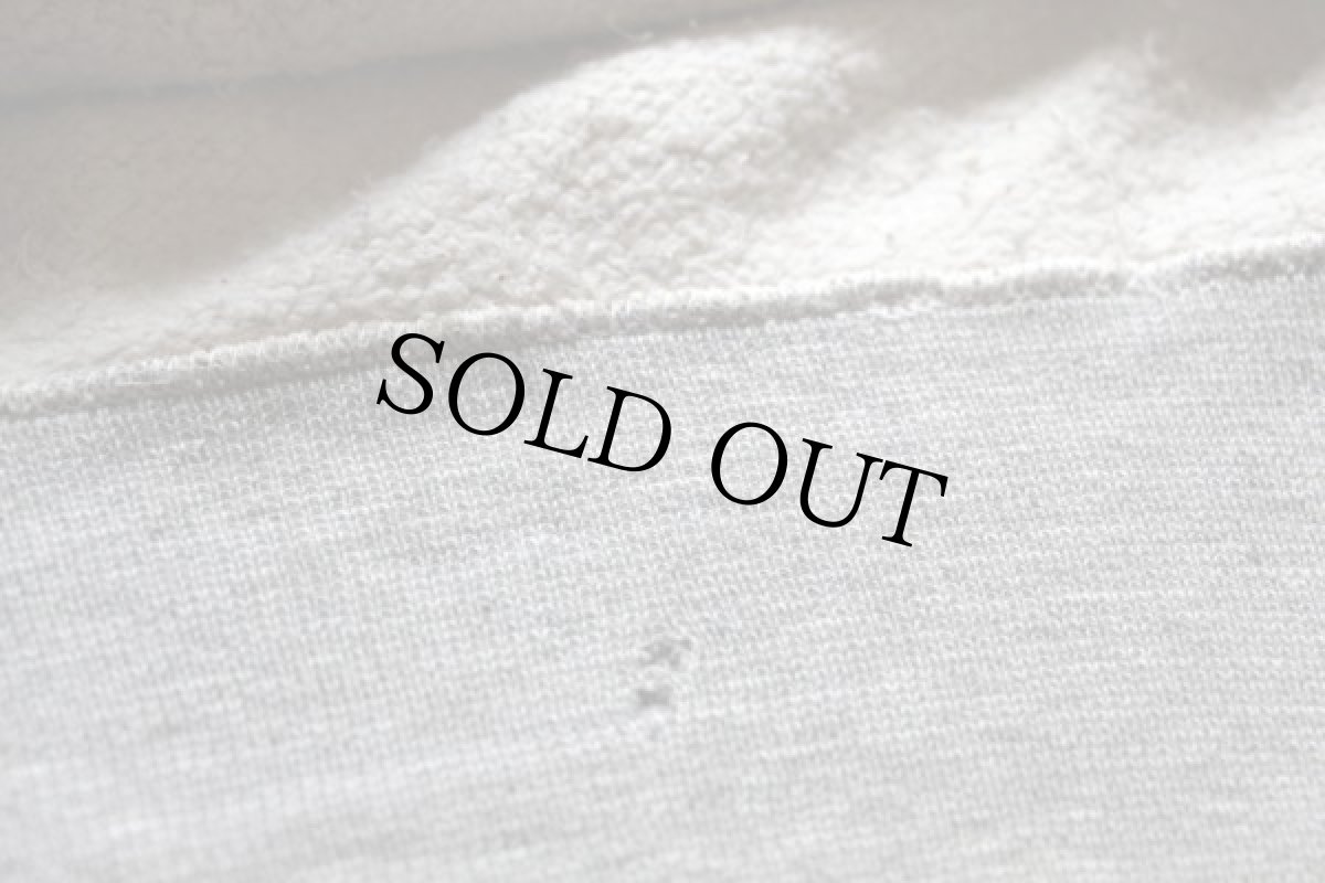 画像7: 50s UNKNOWN 無地 スウェットパーカー 杢グレー (7)