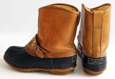 画像2: 80s USA製 L.L.Bean シアリング メインハンティング ビーンブーツ ラウンジャー 8M (2)