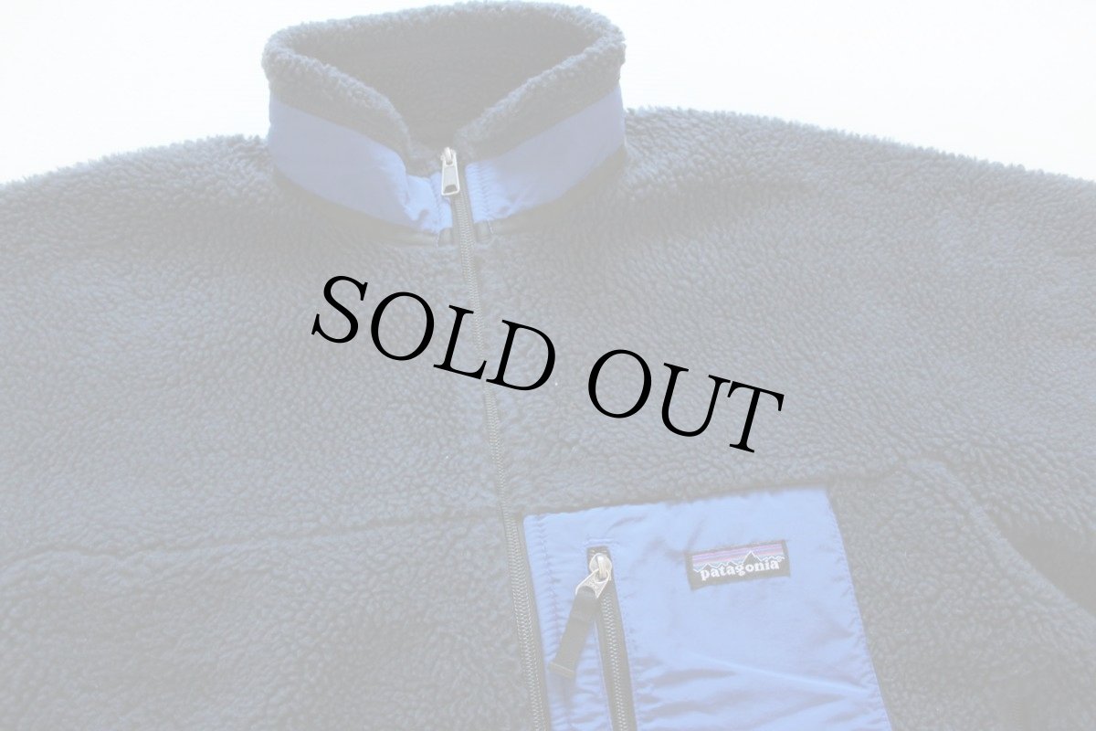 画像3: patagoniaパタゴニア レトロX フリースジャケット 紺 L (3)