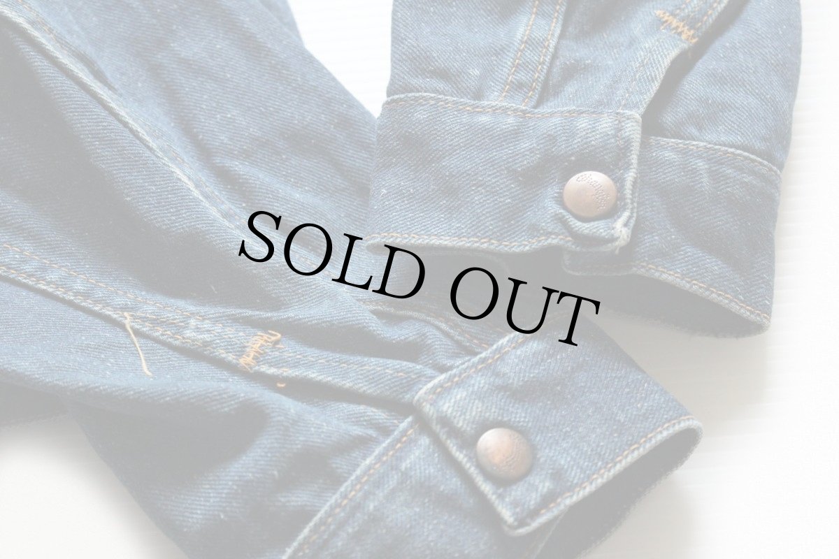 画像8: 70s USA製 Wranglerラングラー 24MJZ デニムジャケット (8)