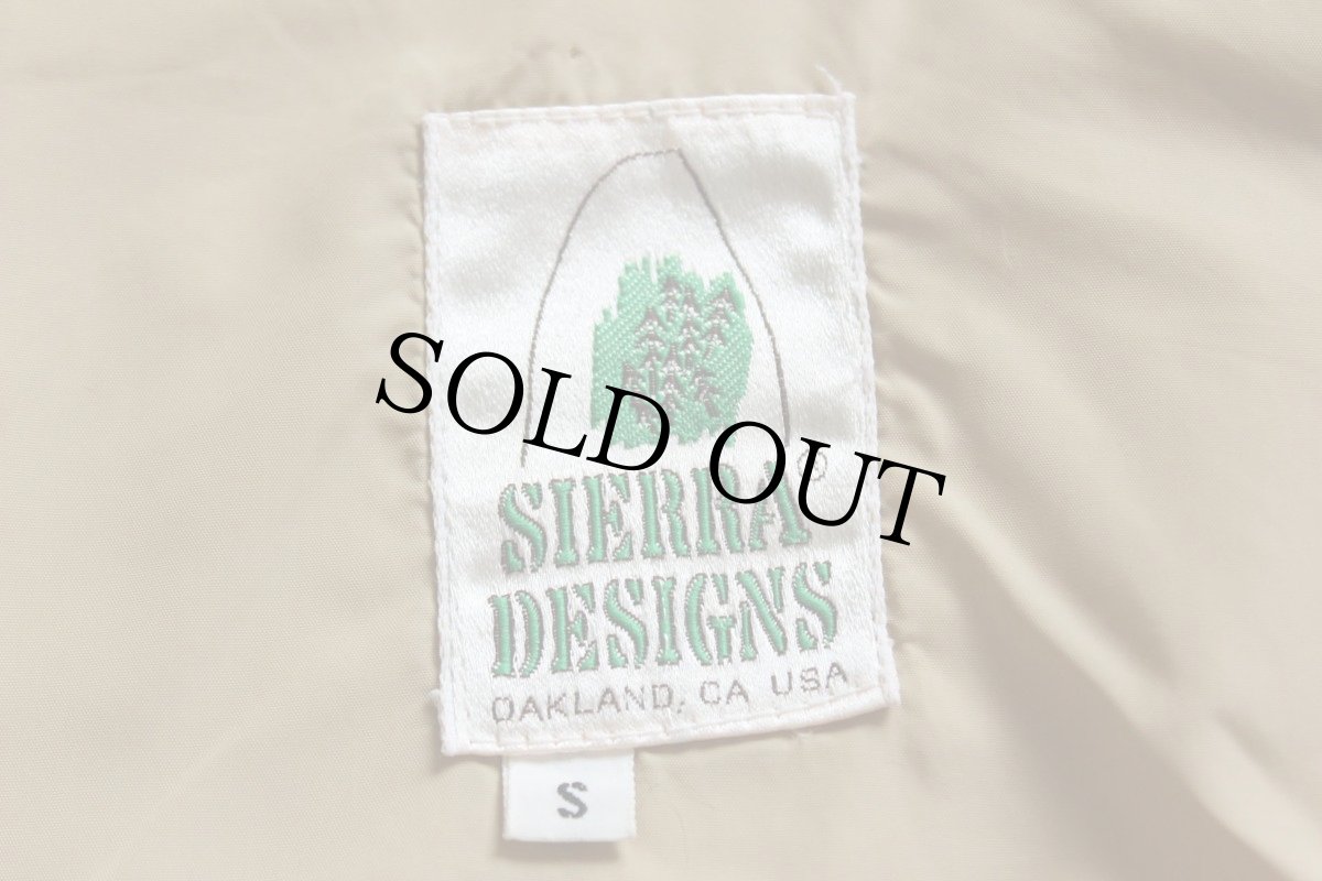 画像4: 70s SIERRA DESIGNSシエラデザイン ツートン ヨーク切り替え ナイロン 中綿ベスト 紺×青 S (4)