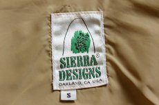 画像4: 70s SIERRA DESIGNSシエラデザイン ツートン ヨーク切り替え ナイロン 中綿ベスト 紺×青 S (4)