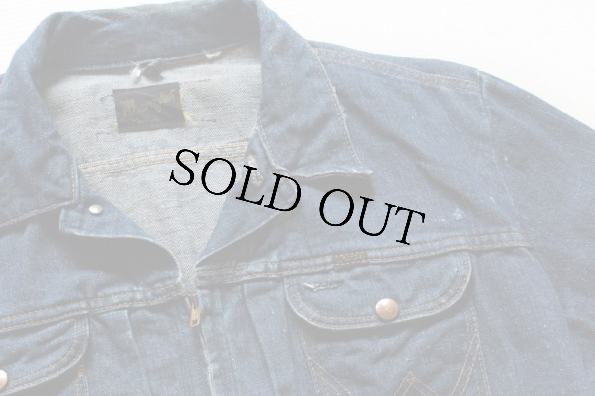 画像3: 70s USA製 Wranglerラングラー 24MJZ デニムジャケット (3)