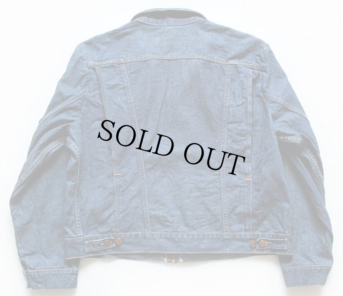 画像2: 70s USA製 Wranglerラングラー 24MJZ デニムジャケット (2)