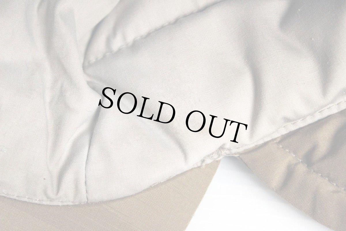 画像5: 70s EddieBauerエディーバウアー 耳当て付き ダウンキャップ カーキ (5)