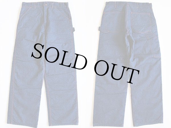 70s MONTGOMERY WARD キルティングライナー デニム ペインターパンツ