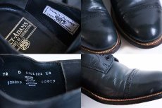 画像5: 80s STACY ADAMSステイシーアダムス MADISON ストレートチップ レザーシューズ 紺 10D★革靴 (5)