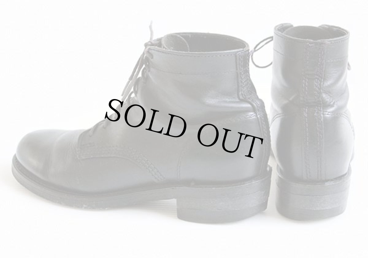 画像2: 70s DURANGOデュランゴ レザー アンクルブーツ 黒 9M (2)