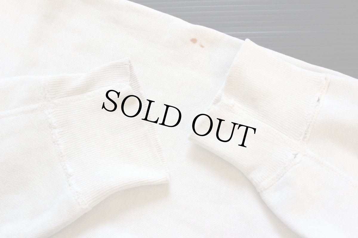 画像5: 60s MODESTO 海賊 コットン スウェット 白 (5)