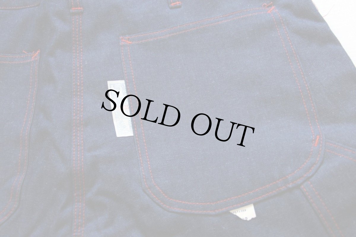 画像4: デッドストック★70s MONTGOMERY WARD キルティングライナー デニム ペインターパンツ (4)