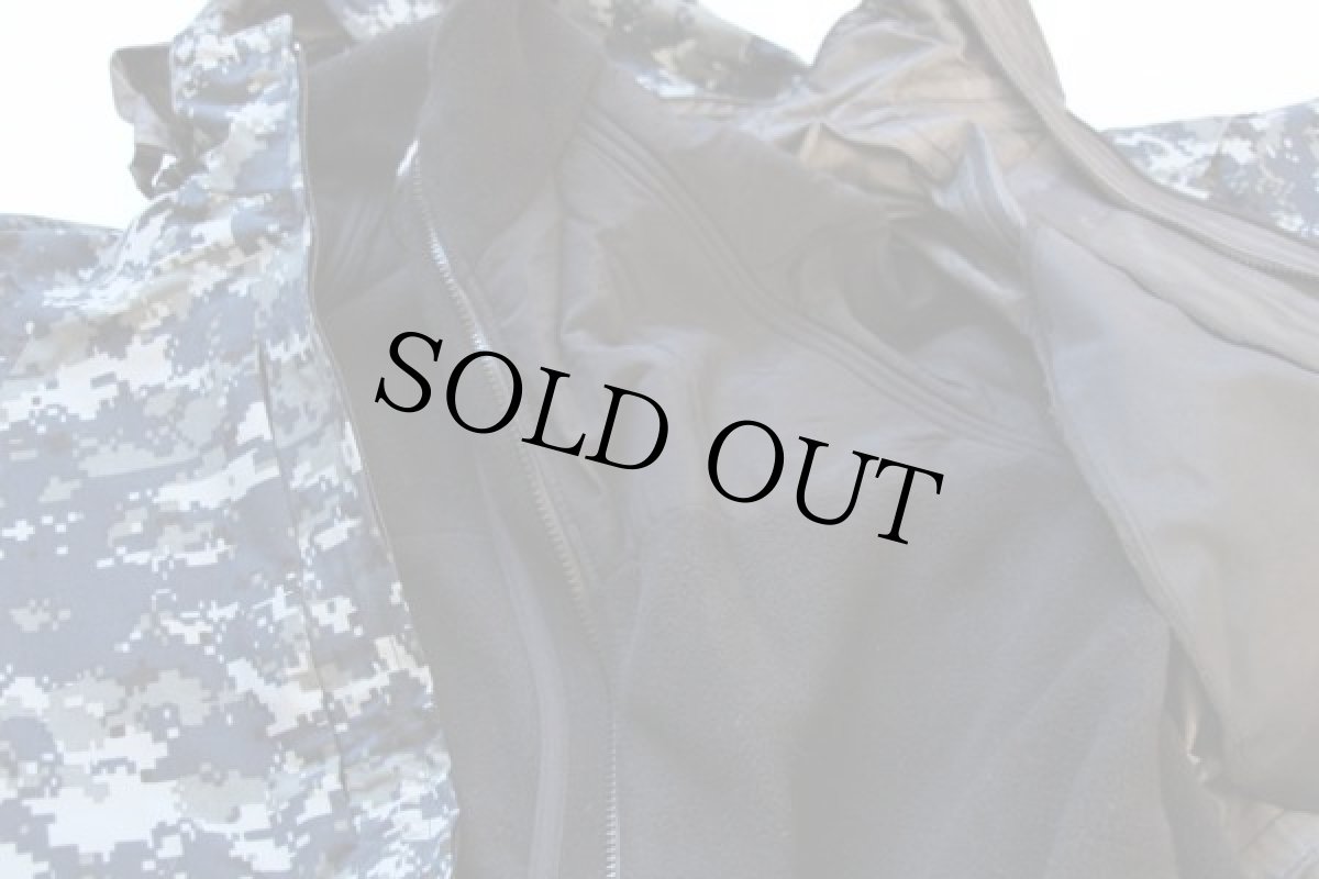 画像6: 00s 米軍 U.S.NAVY ECWCS GEN2 NWU デジタルカモ GORE-TEXゴアテックスパーカー フリースライナー付き S-XS (6)