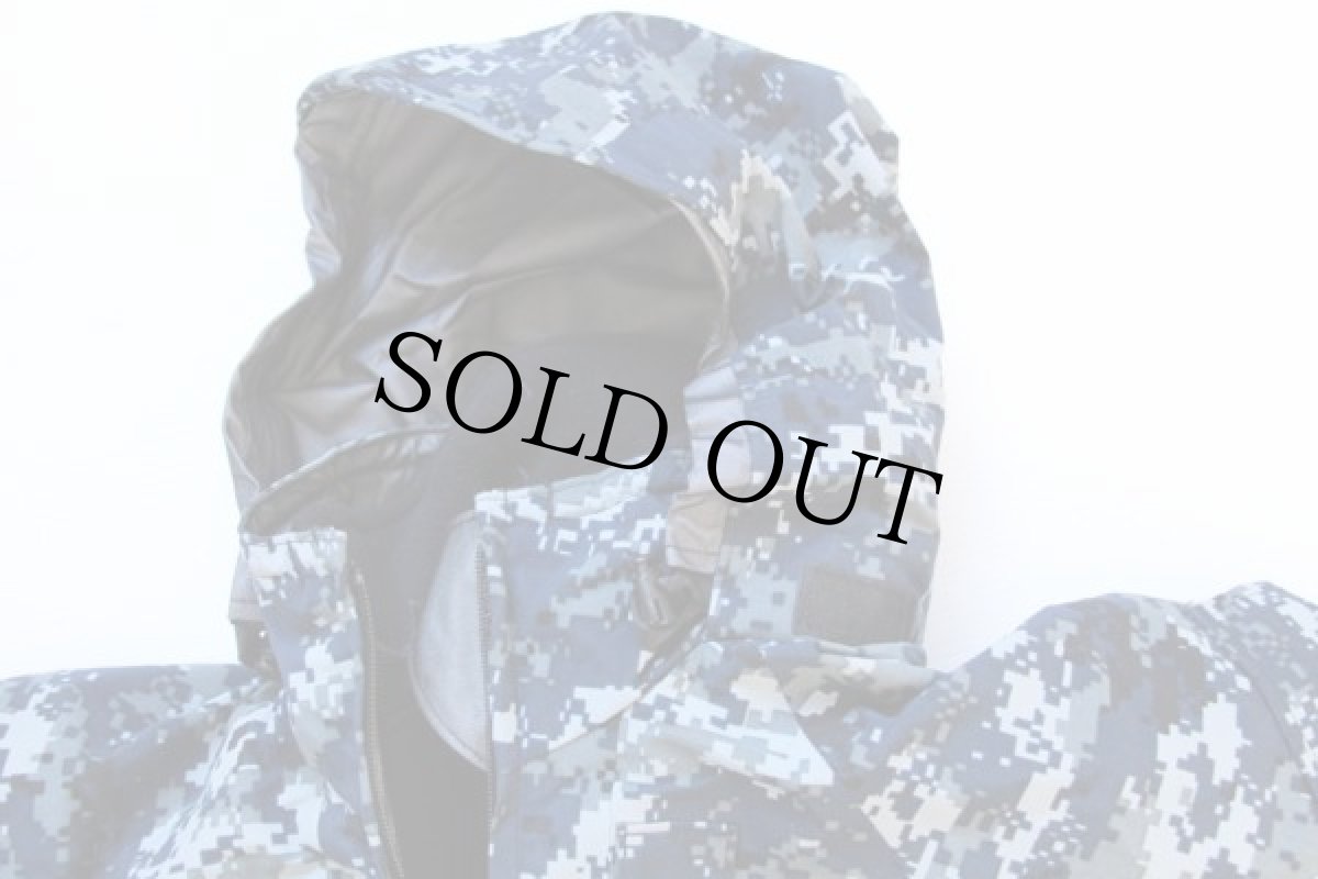 画像5: 00s 米軍 U.S.NAVY ECWCS GEN2 NWU デジタルカモ GORE-TEXゴアテックスパーカー フリースライナー付き S-XS (5)