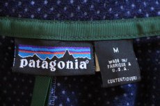 画像4: 90s USA製 patagoniaパタゴニア レトロカーディガン フリースジャケット トゥルーブルー M (4)