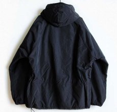 画像2: 90s USA製 L.L.Bean Thinsulate 中綿入り ナイロン アノラックパーカー 黒 M (2)