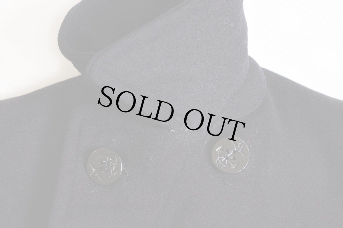 画像4: 60s 米軍 U.S.NAVY 8ボタン ピーコート 38 (4)