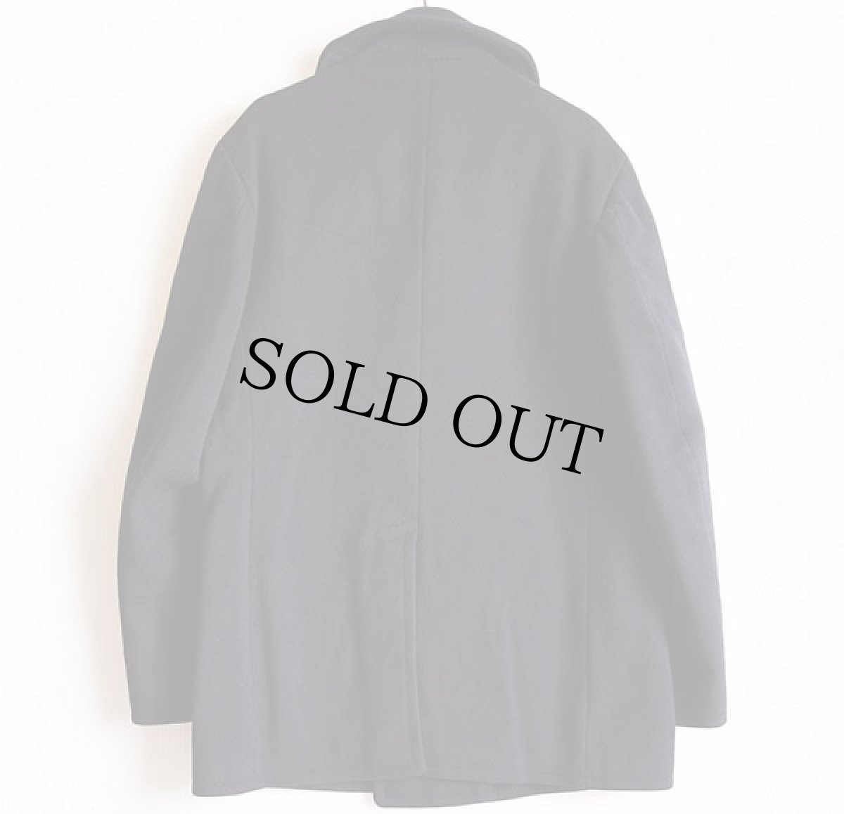 画像2: 60s 米軍 U.S.NAVY 8ボタン ピーコート 38 (2)